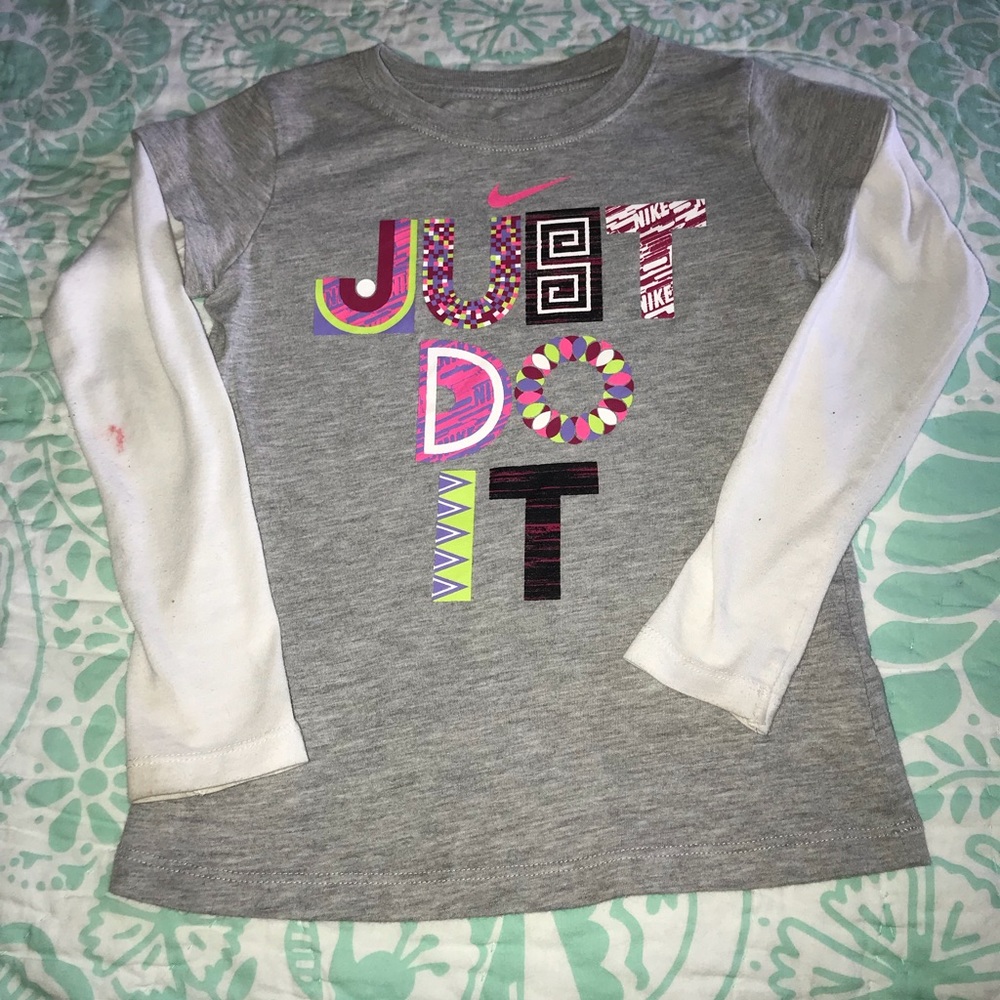 Nike - Girls 6X- Long sleeve shirt